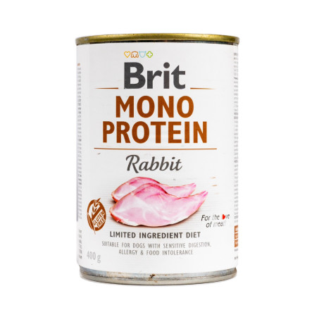 Brit Mono Protein Dog з кроликом 400 г